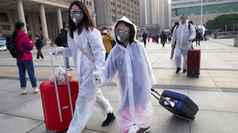 Thành phố Vũ Hán, Trung Quốc cuối tháng 3/2020. Ảnh: Reuters.