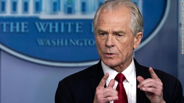 Cố vấn Nhà Trắng Peter Navarro. Ảnh: CNN.