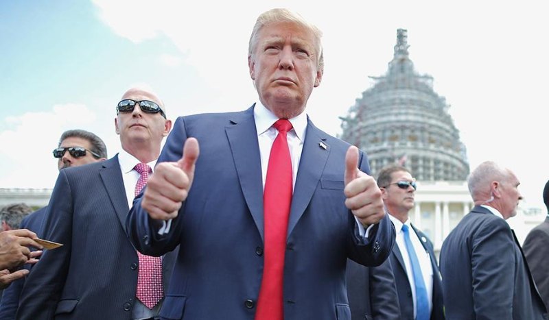 Donald Trump đang đứng trước một cơ hội ngàn vàng. Ảnh: Chip Somodevilla/Getty