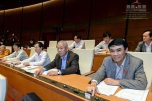 uật Trưng cầu ý dân được Quốc hội thông qua chiều ngày 25/11. (Ảnh: Quochoi.vn)