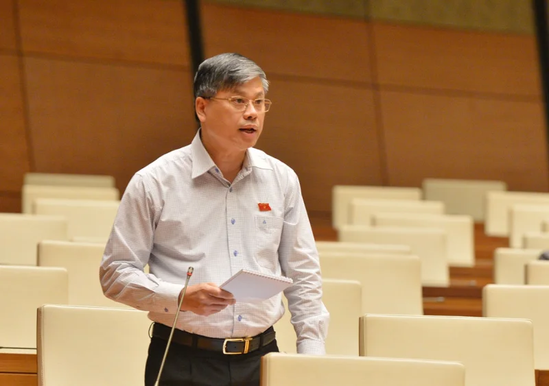 Thủ phạm Nguyễn Sỹ Cương từng là đại biểu Quốc hội (2011 - 2021). Ảnh: VOV.