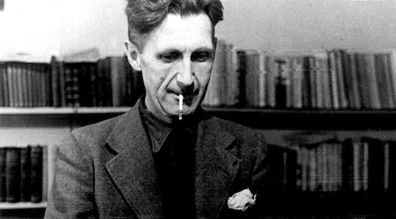 Nhà văn George Orwell. Ảnh: lithub.